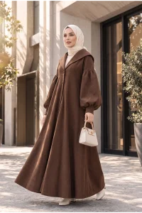Brown Cape Coat - Photo 2