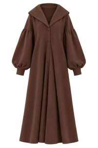 Brown Cape Coat - Photo 3