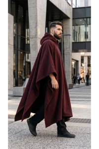 Burgundy Winter Blanket - Photo 2