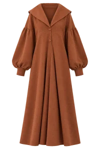 Caramel Cape Coat - Photo 2